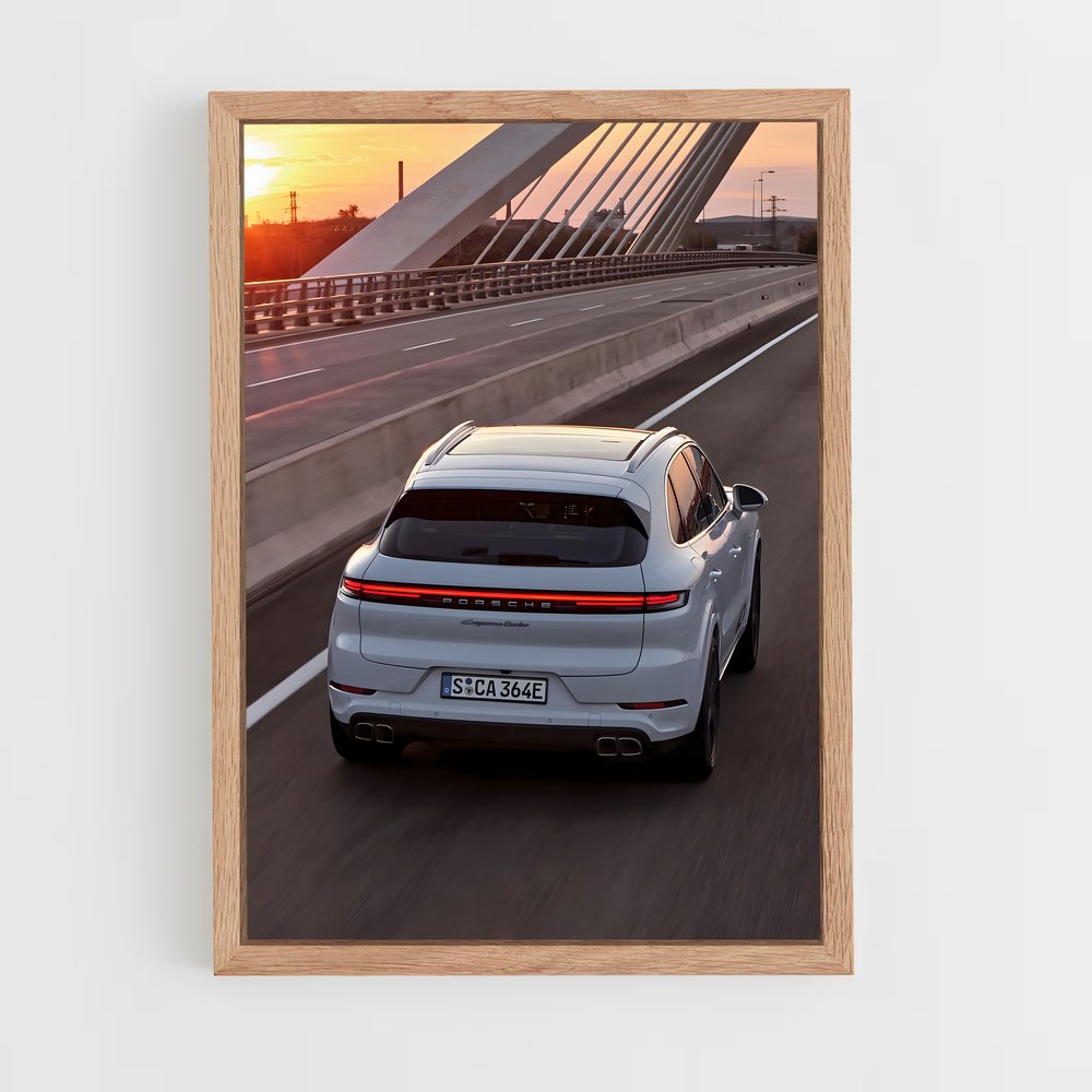 Poster Turbo Élan – affiche Porsche (vue 4)